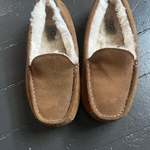UGG Chestnut Suede Moccasins